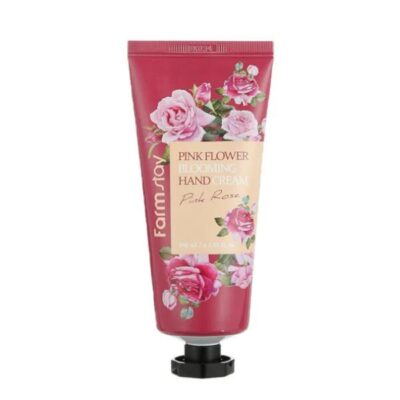 Farm Stay Pink Flower Blooming Hand Cream 100ml Pink Rose