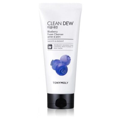 TONYMOLY Clean Dew Foam Cleanser Blueberry