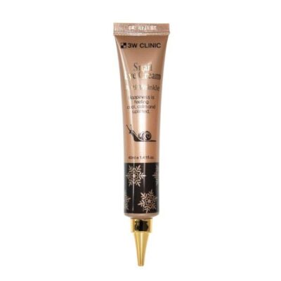 3W Clinic Snail Eye Cream Anti Wrinkle 40ml (Tube Type)