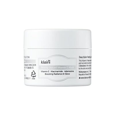Dear, Klairs Freshly Juiced Vitamin E Mask 15ml