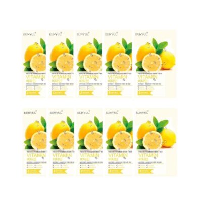 EUNYUL Natural Moisture Mask Pack Vitamin 10pcs