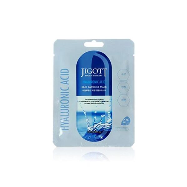 Jigott Real Ampoule Mask Hyaluronic Acid 1pc