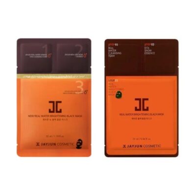 JAYJUN New Real Water Brightening Black Mask 1pc