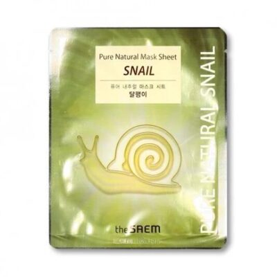 The Saem Pure Natural Mask Sheet Snail 1pc