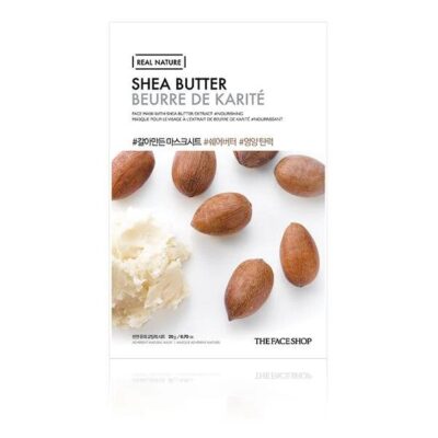 THE FACE SHOP Real Nature Face Mask Shea Butter 1pc