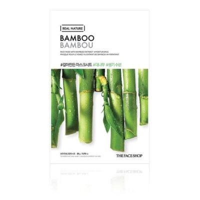 THE FACE SHOP Real Nature Face Mask Bamboo 1pc