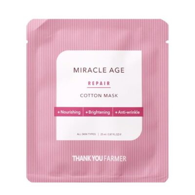 THANK YOU FARMER Miracle Age Repair Cotton Mask 1pc
