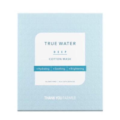THANK YOU FARMER True Water Deep Cotton Mask 5pc