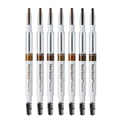 SANA New Born 3 in 1 Eyebrow Pencil B6 Natural Brown