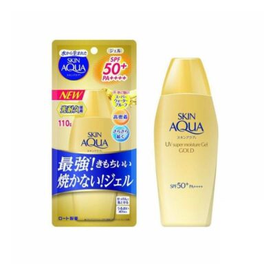 Rohto Mentholatum Skin Aqua UV Super Moisture Gel Gold SPF 50+