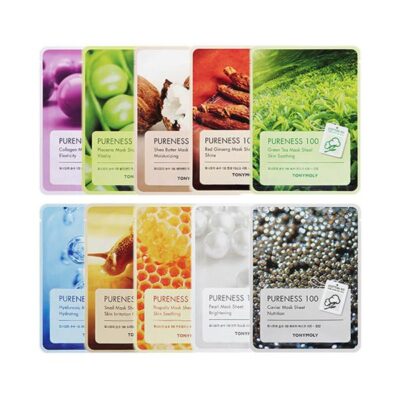 TONYMOLY Pureness 100 Mask Sheet (Random Flavor) 30pcs