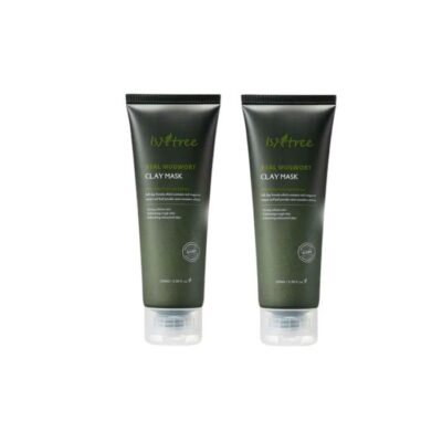 Isntree Real Mugwort Clay Mask (2pcs) Set