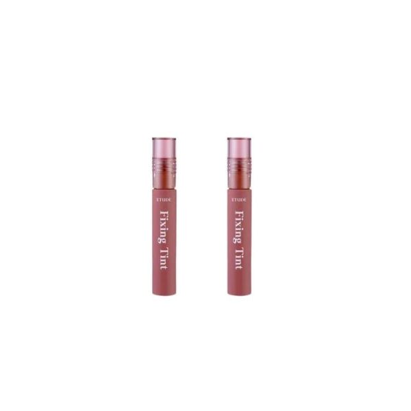 ETUDE Mask Proof Fixing Tint 4g 12 Salmon Brick (2pcs) Set
