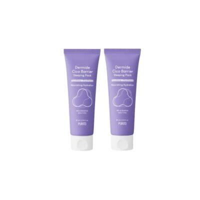 Purito SEOUL Dermide Cica Barrier Sleeping Pack 80ml (2pcs) Set