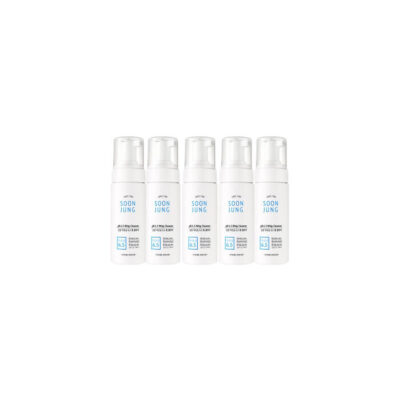 ETUDE Soon Jung pH 6.5 Whip Cleanser 150ml (5pcs) set