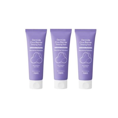 Purito SEOUL Dermide Cica Barrier Sleeping Pack 80ml (3pcs) Set