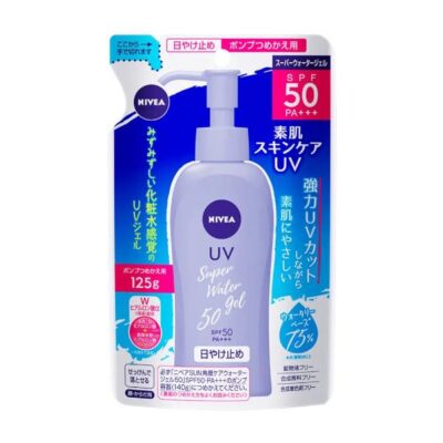 NIVEA Japan UV Super Water Gel SPF50 PA+++ Refill 125g