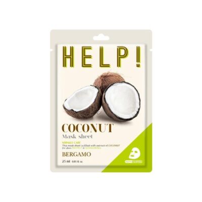 Bergamo Help! Mask Pack 1pc Coconut