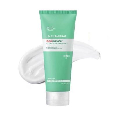 Dr.G R.E.D Blemish Clear Soothing pH Cleansing Foam 150ml White