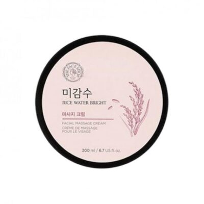 THE FACE SHOP Rice Water Bright Facial Massage Cream 200ml