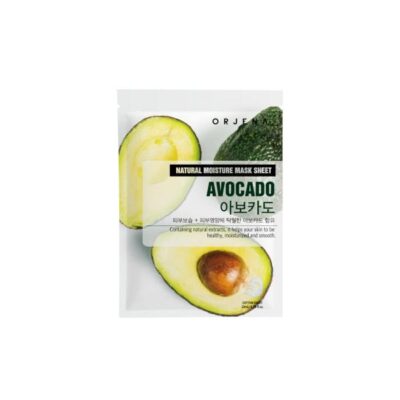 ORJENA Natural Moisture Mask Sheet 23ml Avocado
