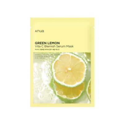 ANUA Green Lemon Vita C Belmish Serum Mask 1pc