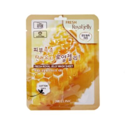 3W Clinic Fresh Royal Jelly Mask Sheet 1pc