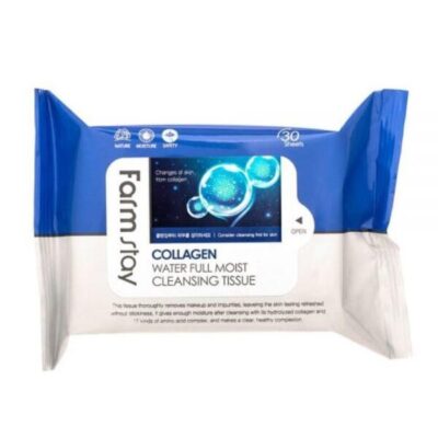 Farm Stay Collagen Water Full Moist Cleansing Tissue 30pcs