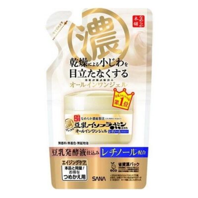 SANA Soy Milk Wrinkle Care Jelly Cream N Refill 100g