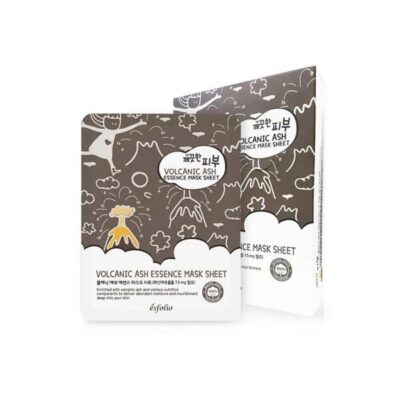 esfolio Pure Skin Volcanic Ash Essence Mask Sheet 25ml X 10pcs