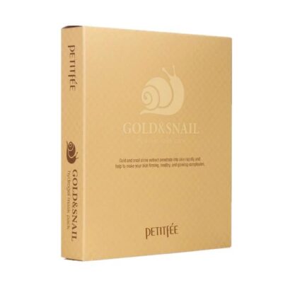 PETITFEE Hydrogel Mask Pack #Gold & Snail 5pcs