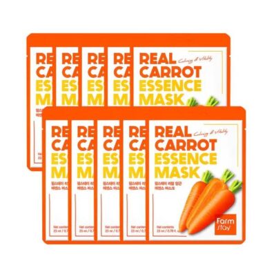 Farm Stay Real Essence Mask Carrot 23ml*10pcs