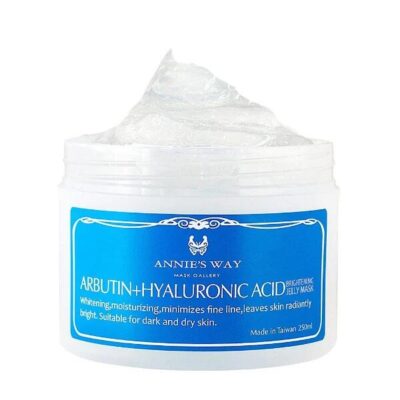 Annie's Way Arbutin + Hyaluronic Acid Brightening Jelly Mask