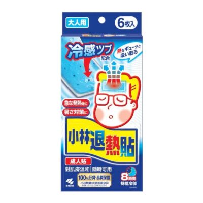 Kobayashi Cooling Gel Patch For Adult 6pcs