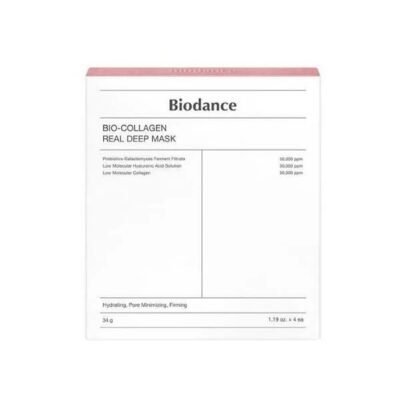 Biodance BioCollagen Real Deep Mask 4pcs
