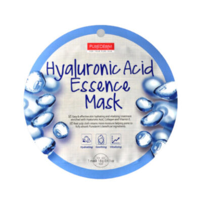 PUREDERM Circle Mask Hyaluronic Acid Essence 1pc