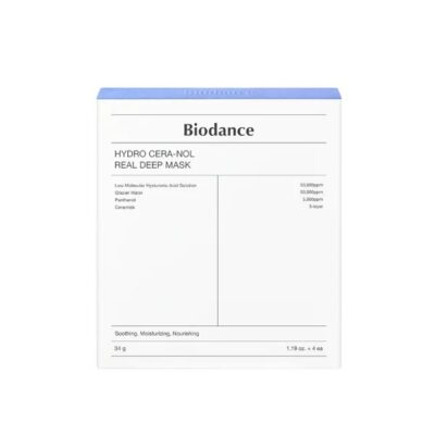 Biodance Hydro CeraNol Real Deep Mask 4pcs