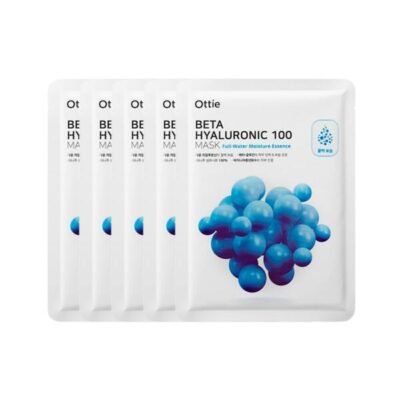 Ottie Beta Hyaluronic 100 Mask 25ml*5pcs