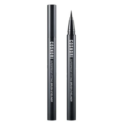 COSNORI Superproof Fitting Brush Eyeliner 0.6g #1 Black