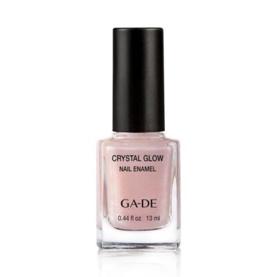 GA-DE Crystal Glow Nail Enamel, Bright Champagne