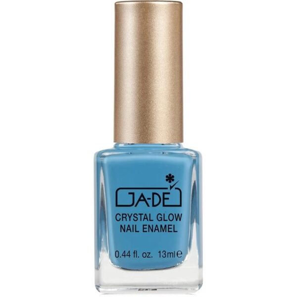 GA-DE Crystal Glow Nail Enamel, Blue Angel