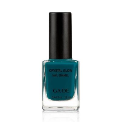 GA-DE Crystal Glow Nail Enamel, Pretty Petrol