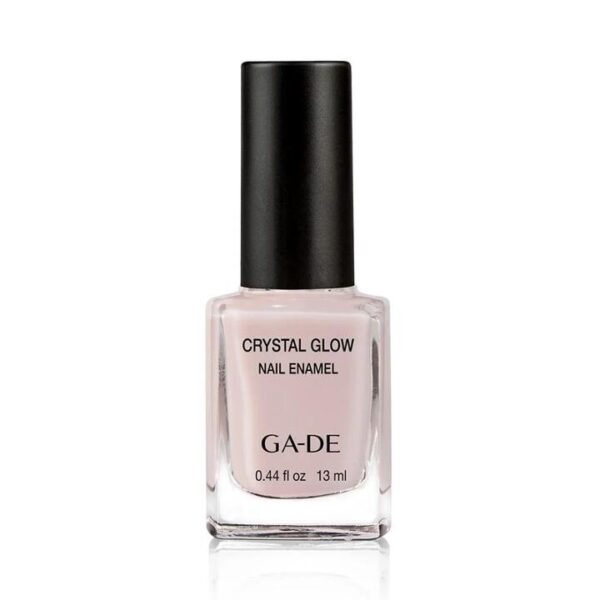GA-DE Crystal Glow Nail Enamel, Rose Dust