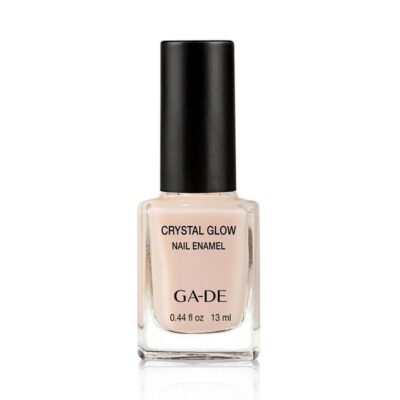 GA-DE Crystal Glow Nail Enamel, Nude Vanilla