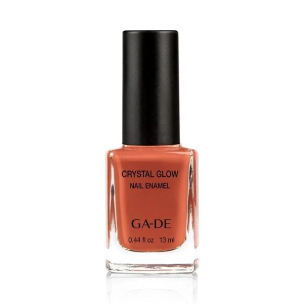 GA-DE Crystal Glow Nail Enamel, 525-Sweet Cinnamon
