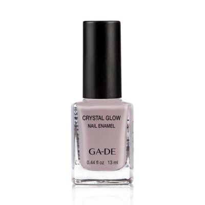 GA-DE Crystal Glow Nail Enamel, Pale Shell