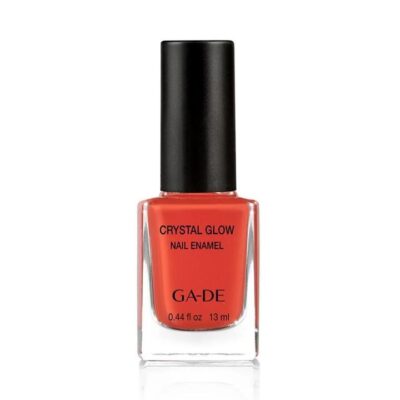 GA-DE Crystal Glow Nail Enamel, 514-Neon Orange