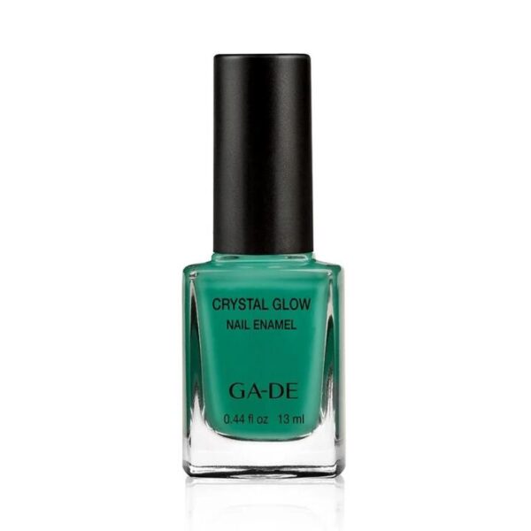 GA-DE Crystal Glow Nail Enamel, 536-Samba Green