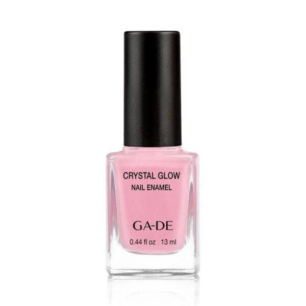GA-DE Crystal Glow Nail Enamel, Pink Party