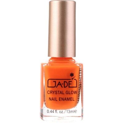 GA-DE Crystal Glow Nail Enamel, 424-Orange Poppy